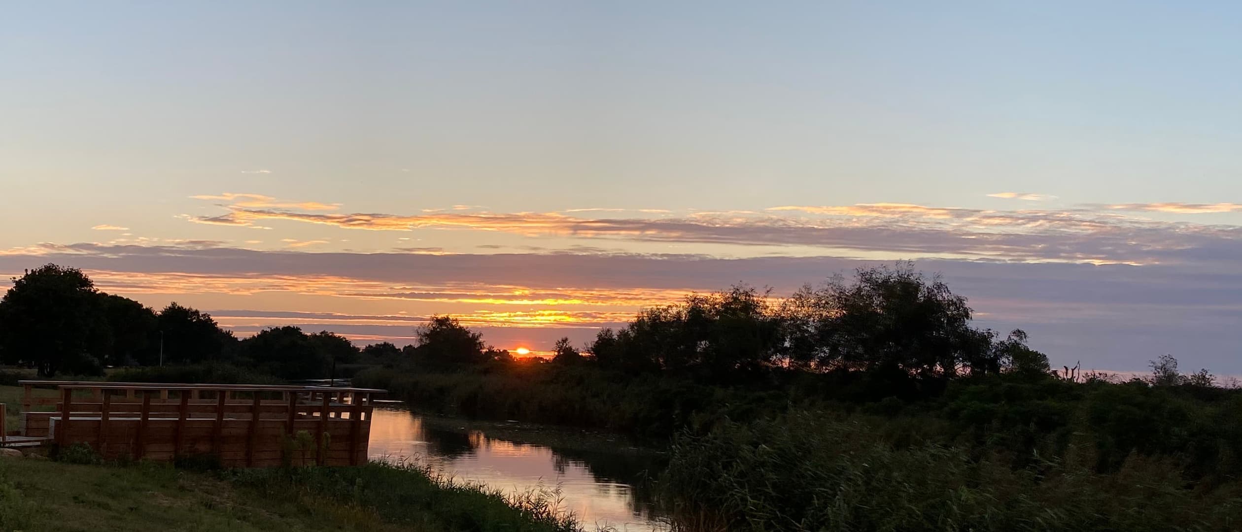 Côte atlantique — ambiance matin hivernal
