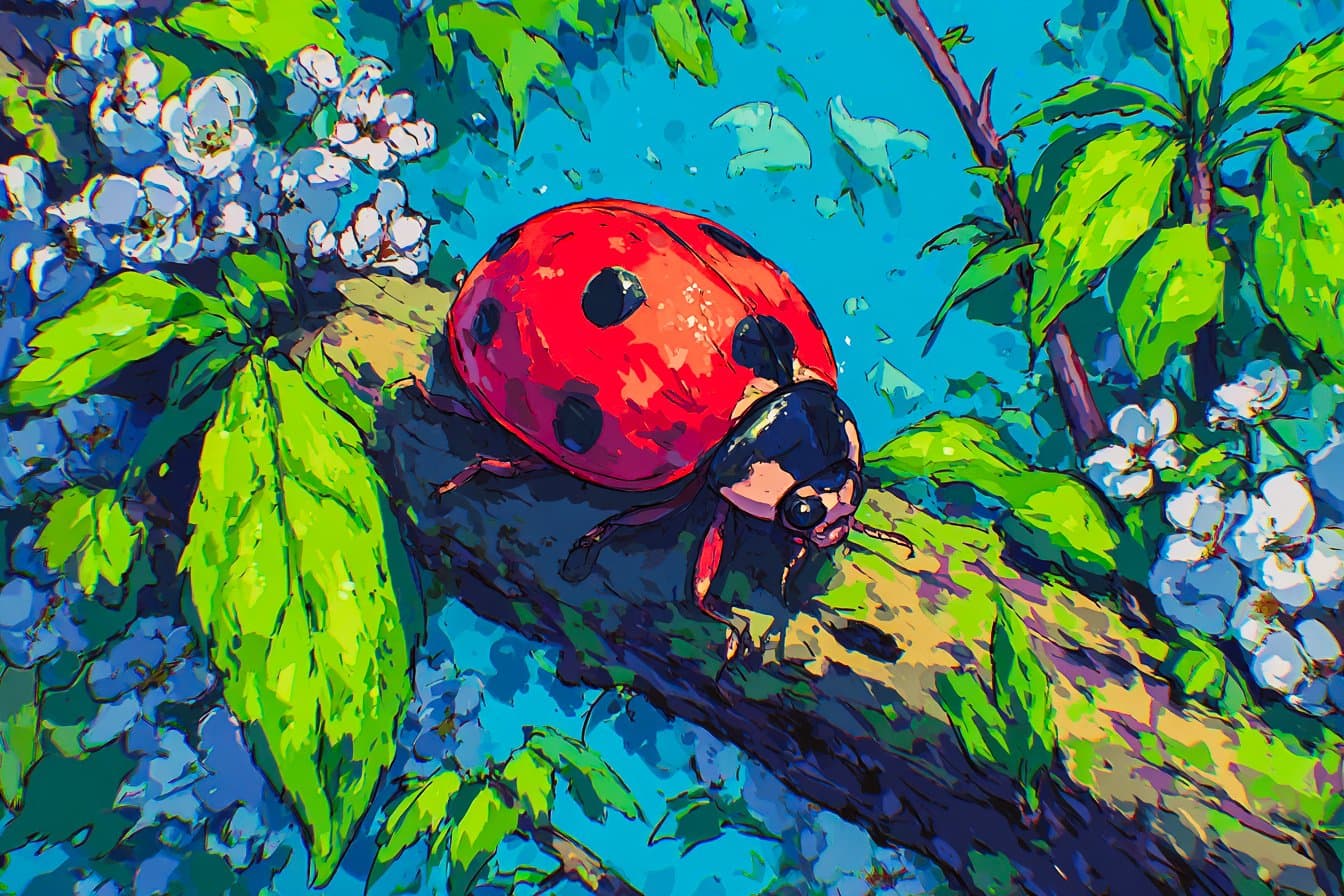 Élitre, la coccinelle