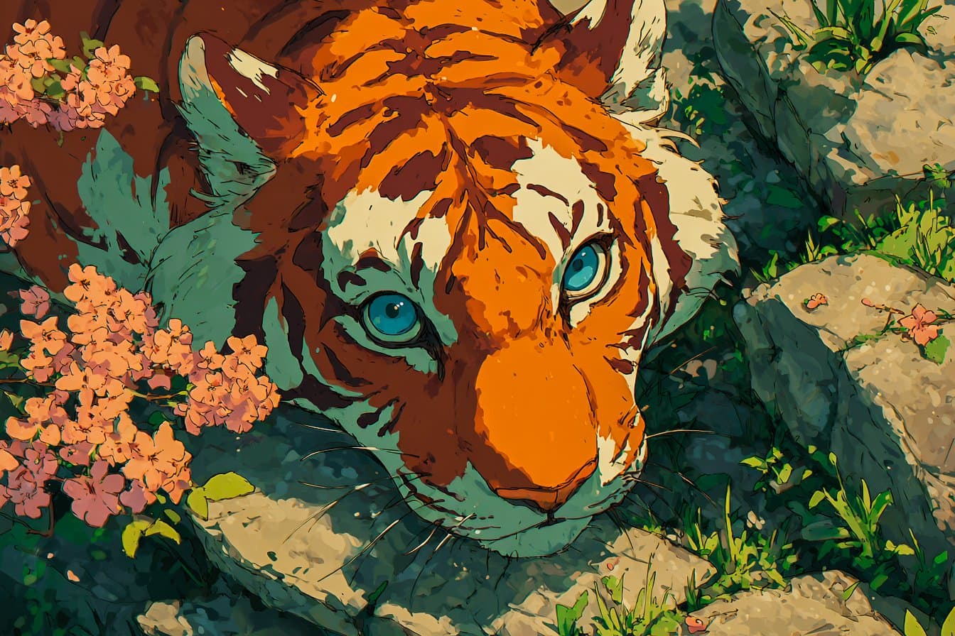 Fulgurune, le tigre