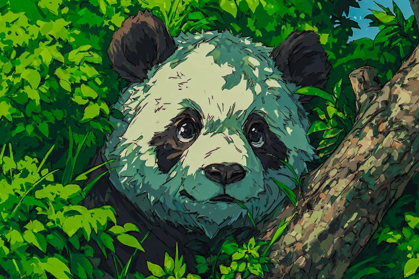 Gênèse, le panda