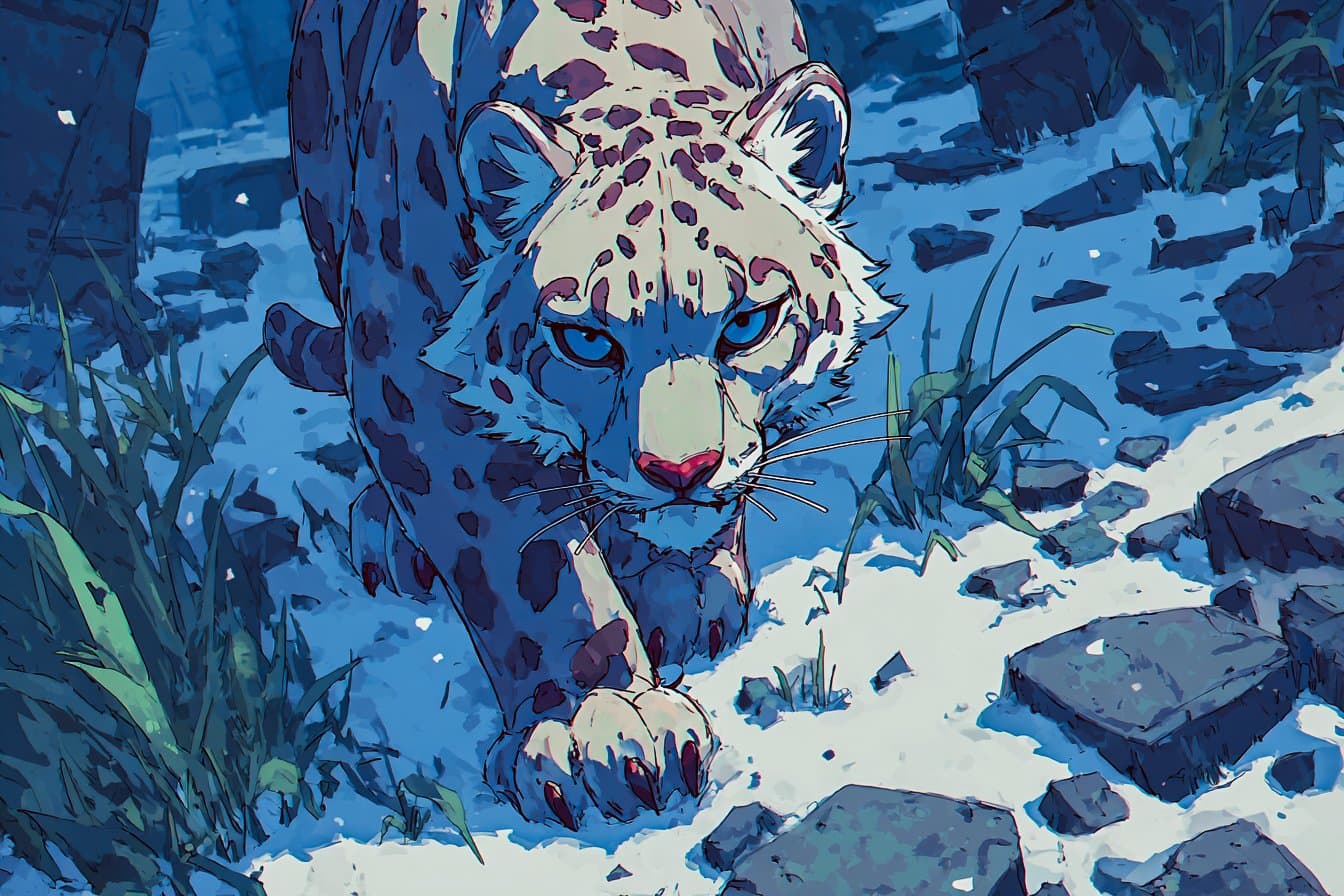 Névéther, le léopard des neiges