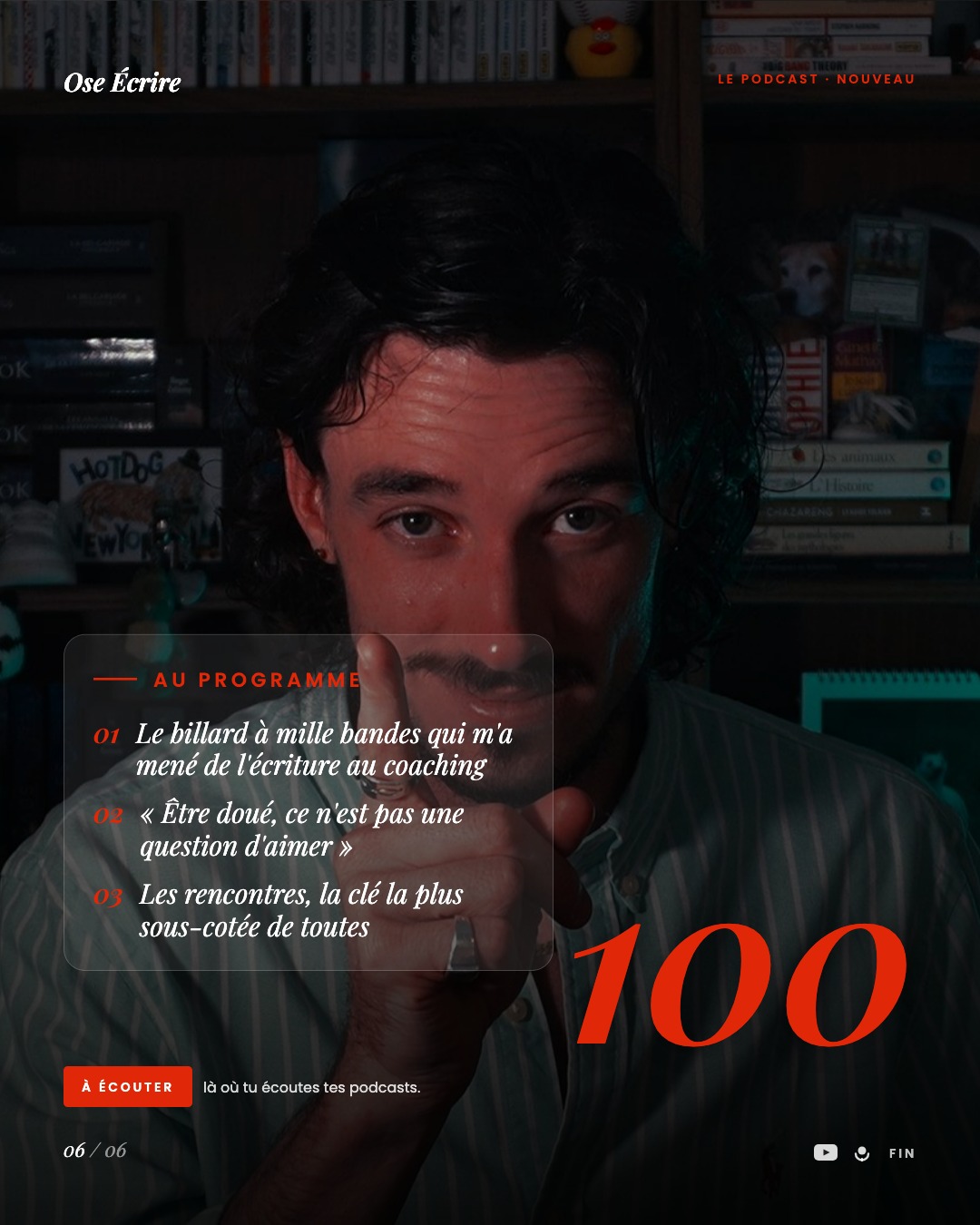 Slide 6 du carousel de l'épisode 100