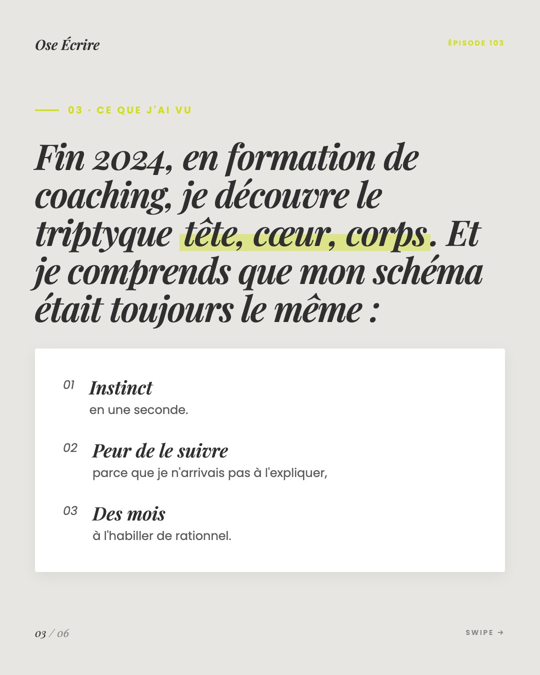 Slide 3 du carousel de l'épisode 103