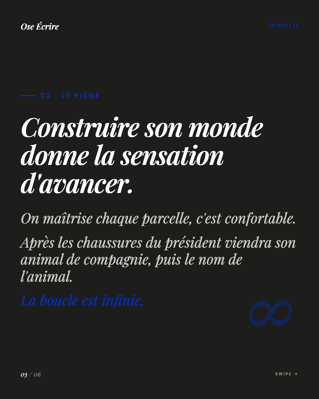Slide 3 du carousel de l'épisode 11
