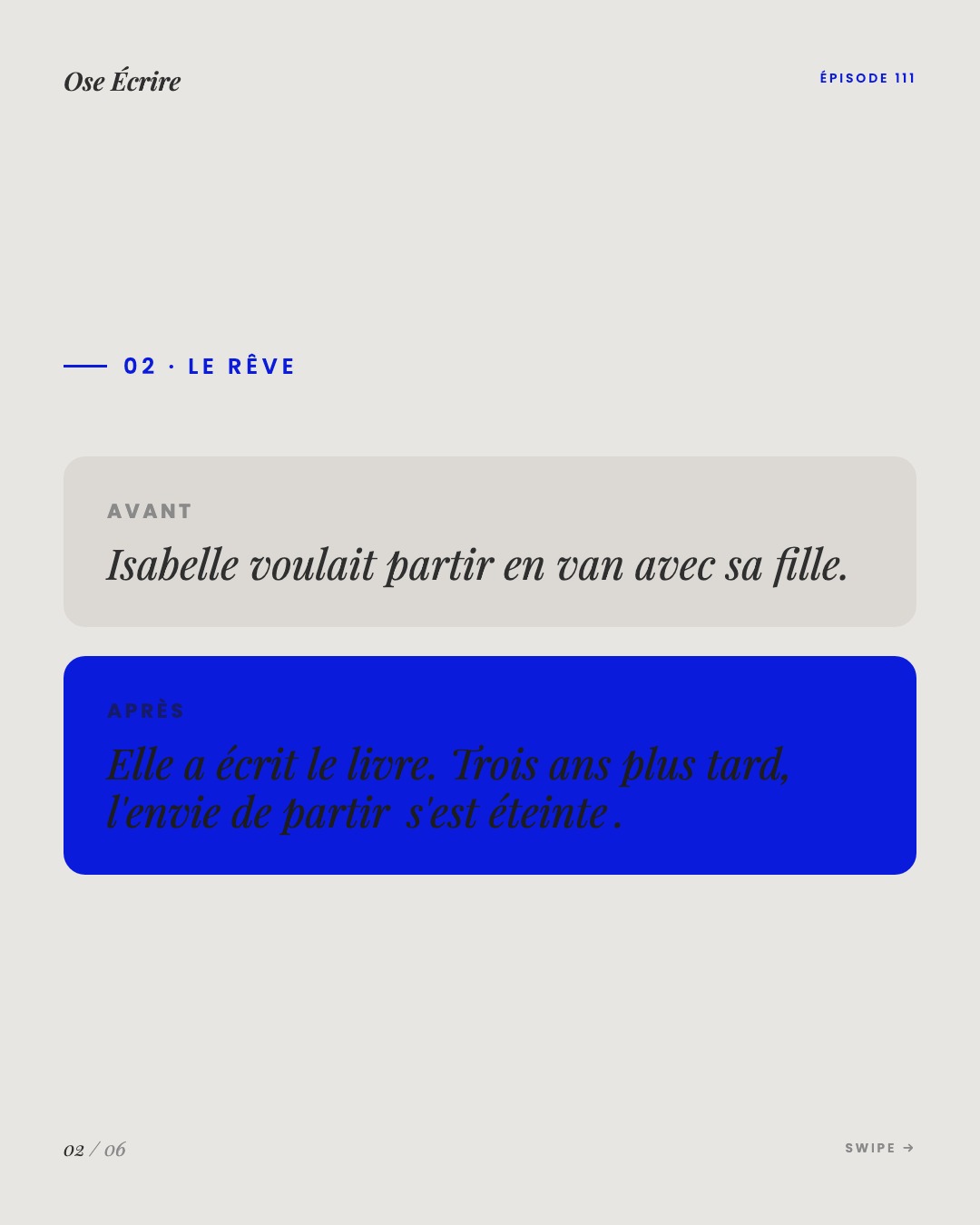 Slide 2 du carousel de l'épisode 111