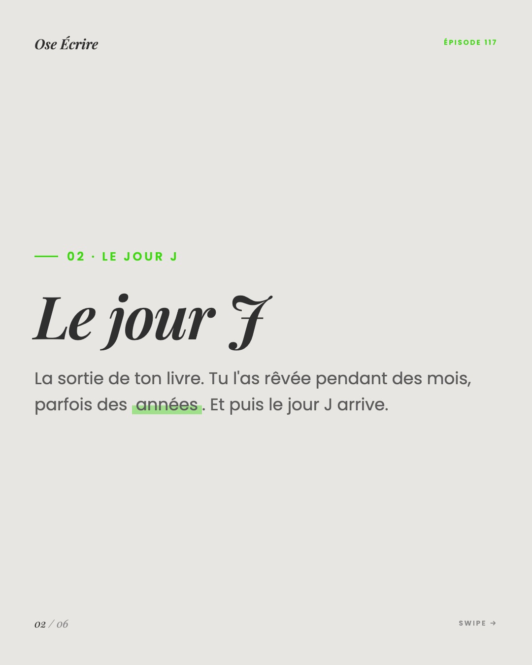 Slide 2 du carousel de l'épisode 117