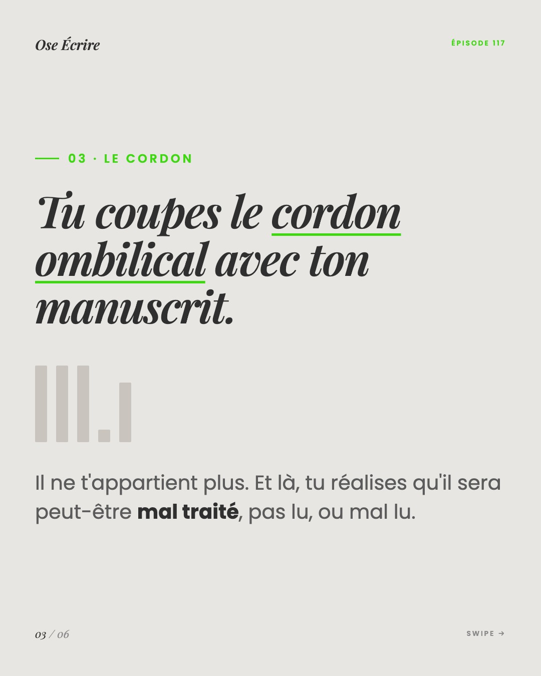 Slide 3 du carousel de l'épisode 117
