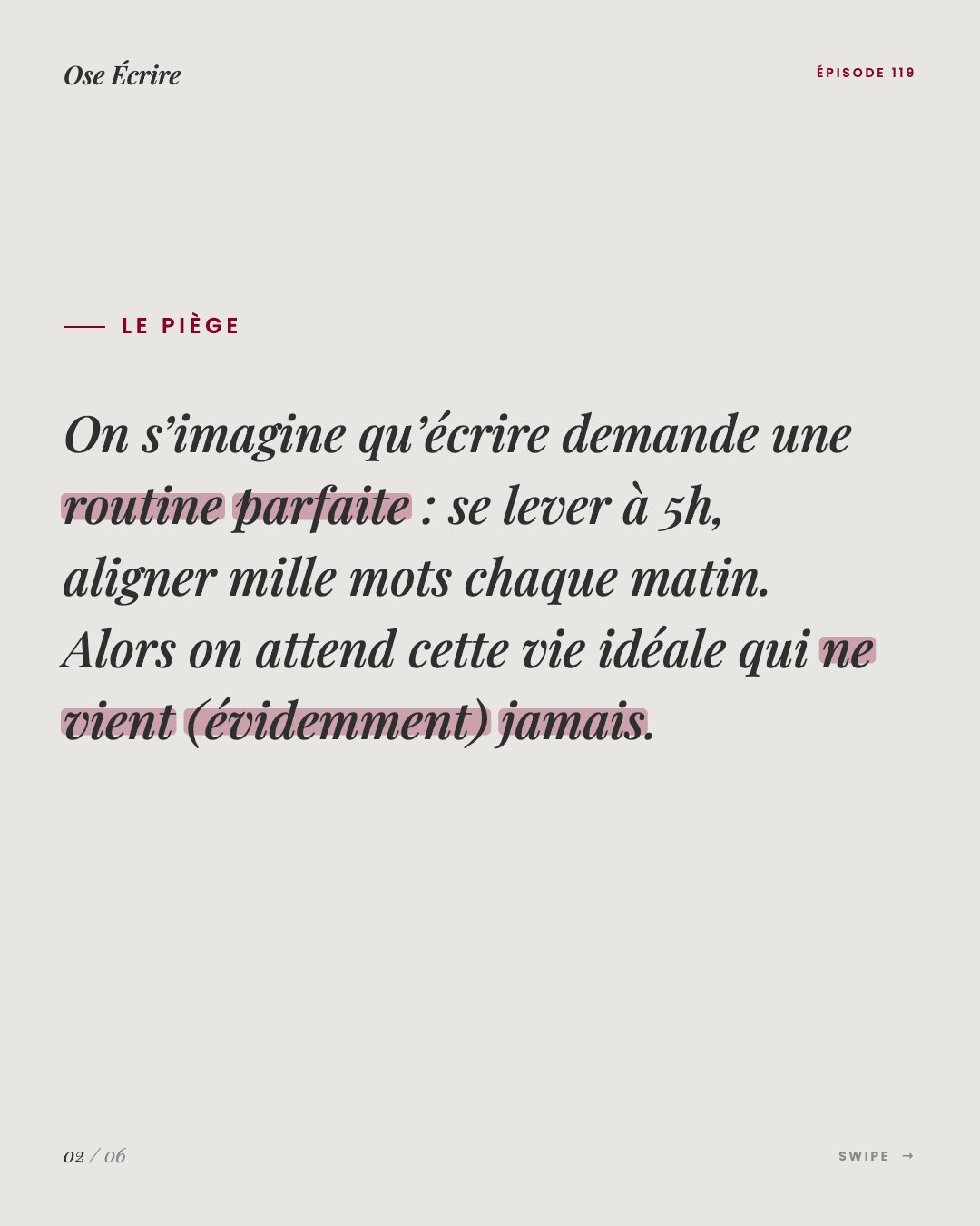 Slide 2 du carousel de l'épisode 119
