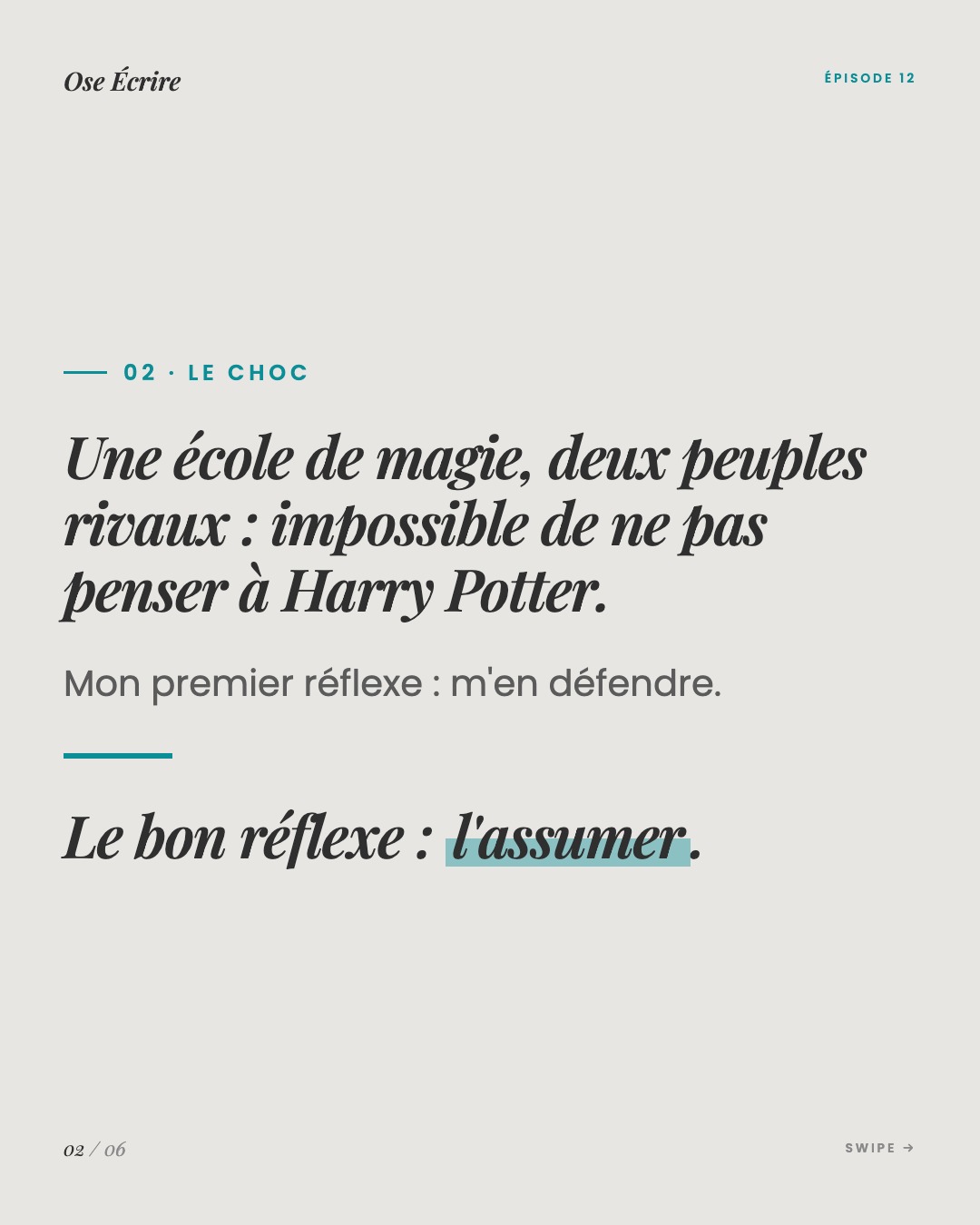 Slide 2 du carousel de l'épisode 12