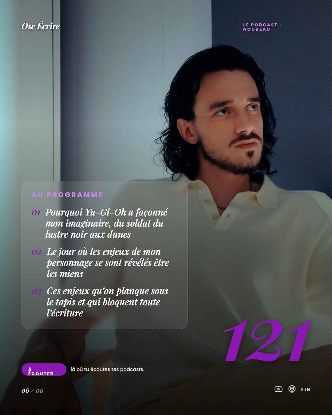 Slide 6 du carousel de l'épisode 121