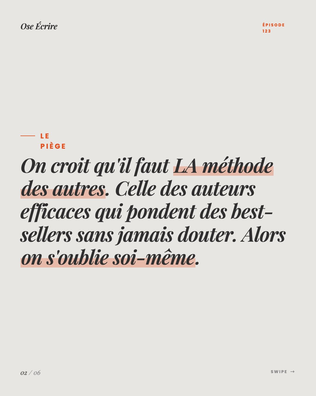 Slide 2 du carousel de l'épisode 123