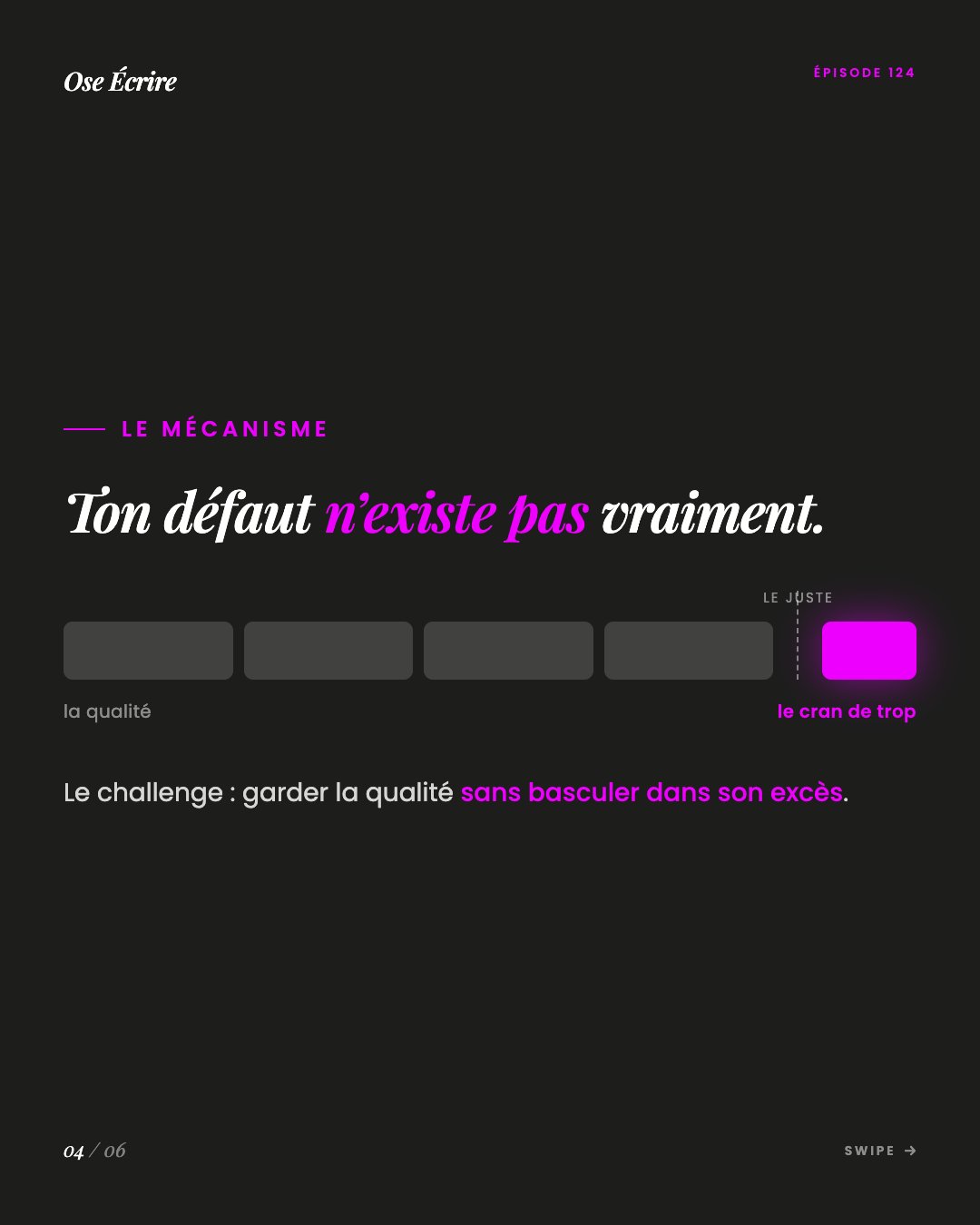 Slide 4 du carousel de l'épisode 124
