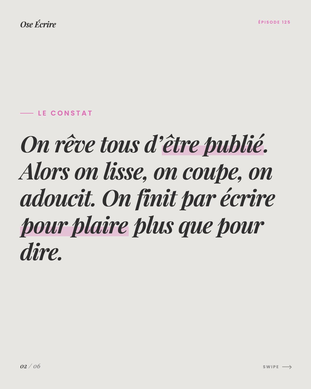 Slide 2 du carousel de l'épisode 125