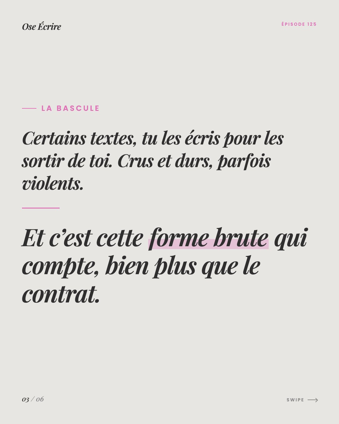 Slide 3 du carousel de l'épisode 125