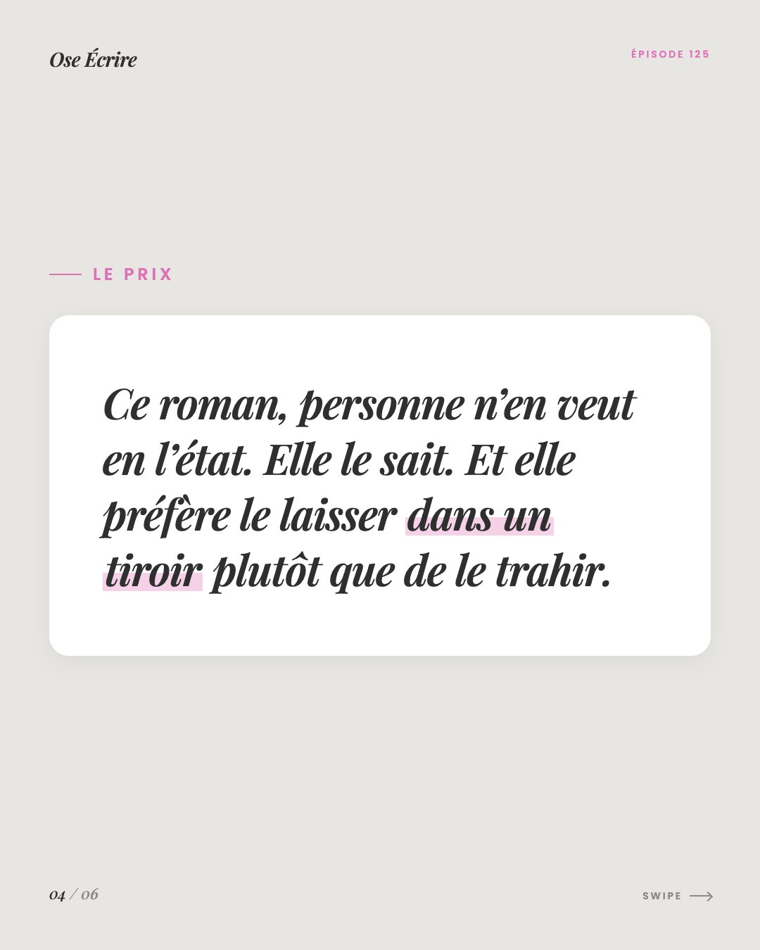 Slide 4 du carousel de l'épisode 125