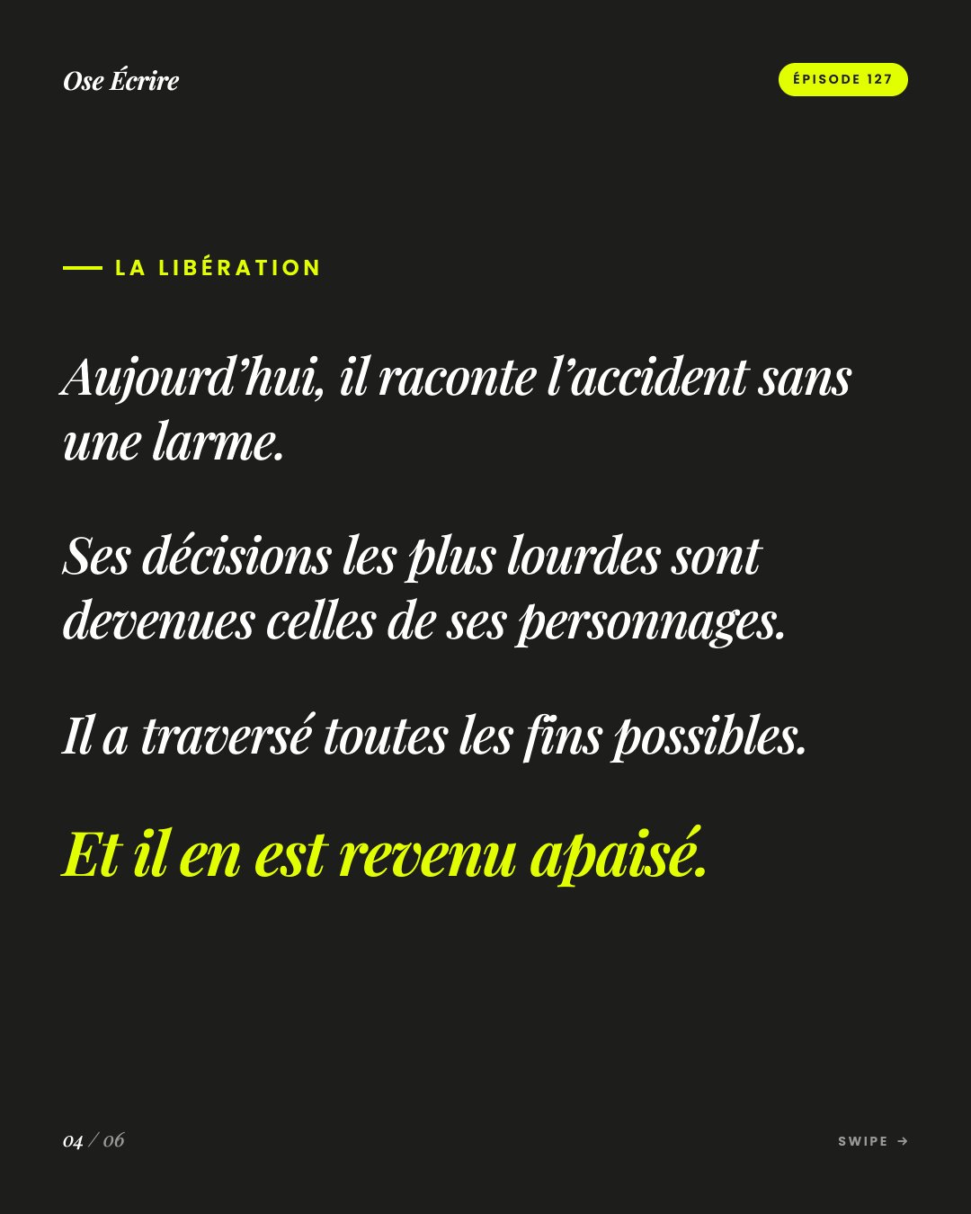Slide 4 du carousel de l'épisode 127