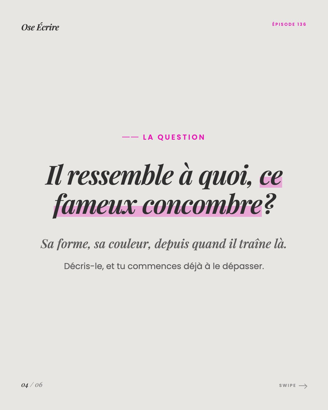 Slide 4 du carousel de l'épisode 136