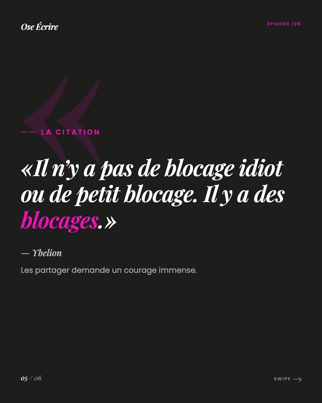 Slide 5 du carousel de l'épisode 136