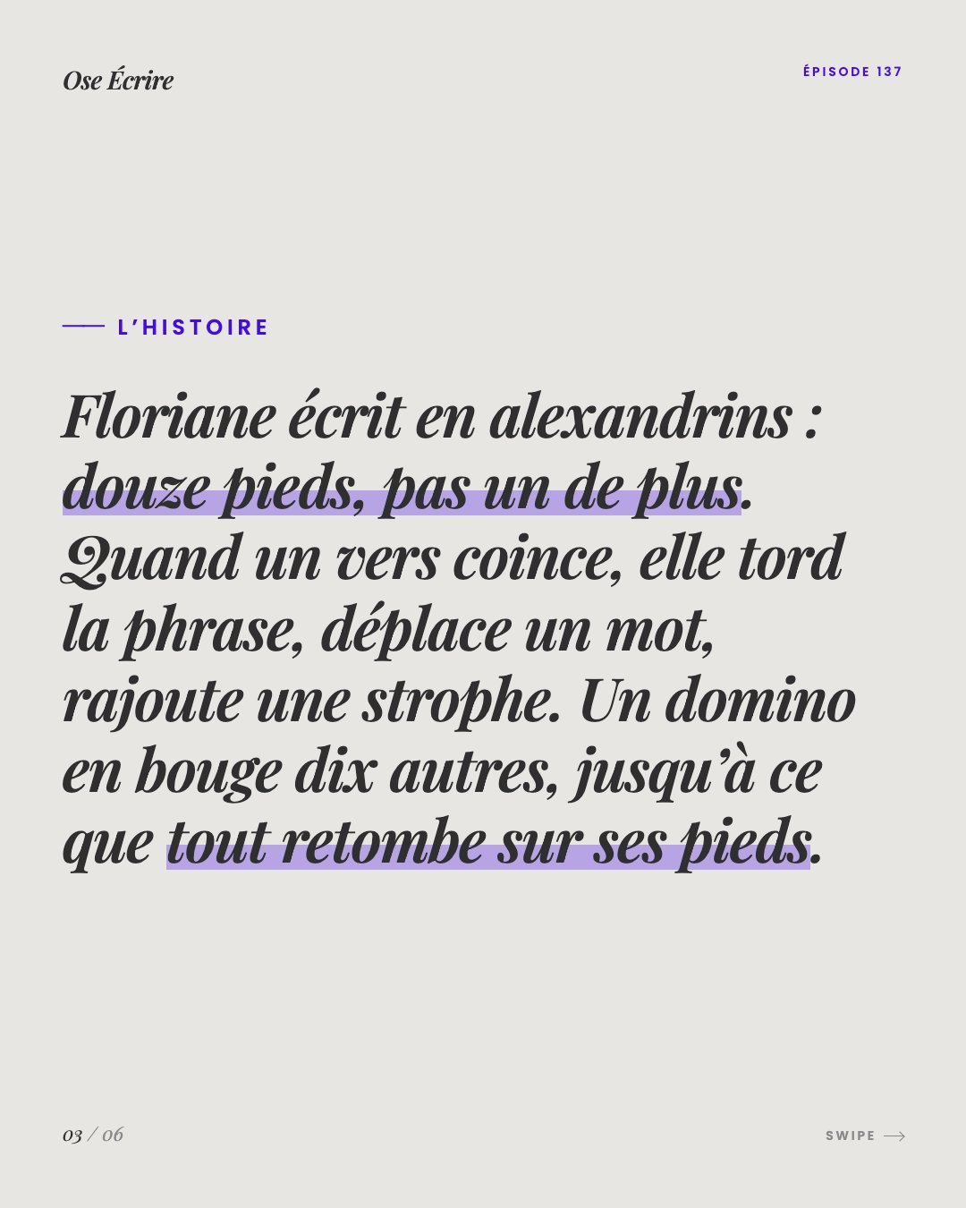 Slide 3 du carousel de l'épisode 137