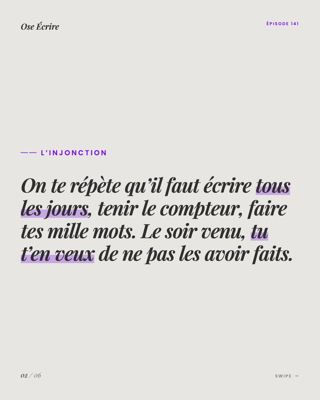 Slide 2 du carousel de l'épisode 141