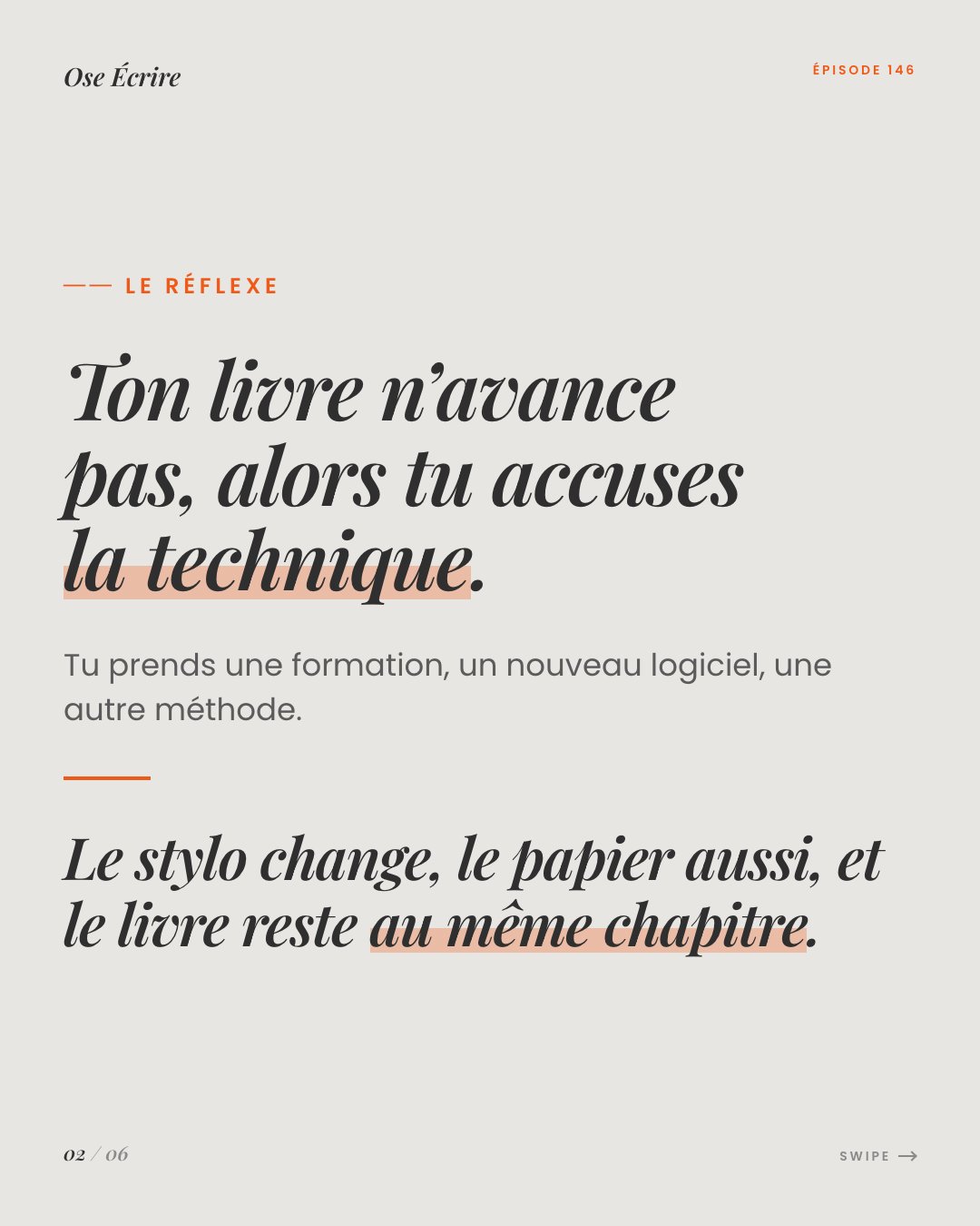 Slide 2 du carousel de l'épisode 146