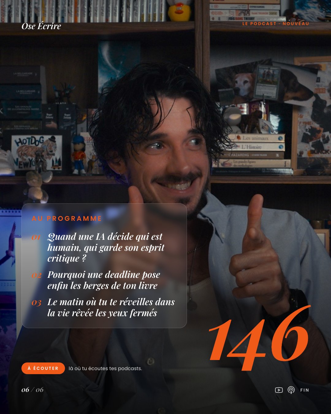 Slide 6 du carousel de l'épisode 146