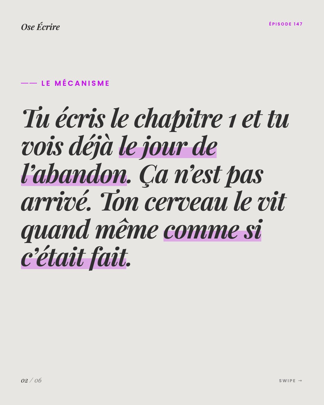 Slide 2 du carousel de l'épisode 147