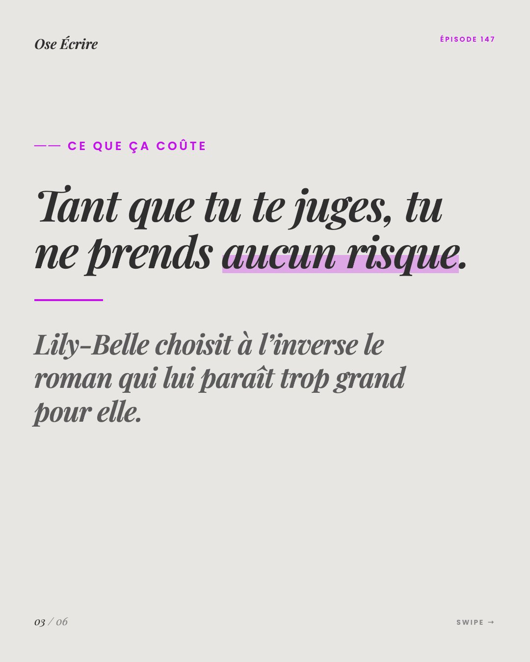 Slide 3 du carousel de l'épisode 147