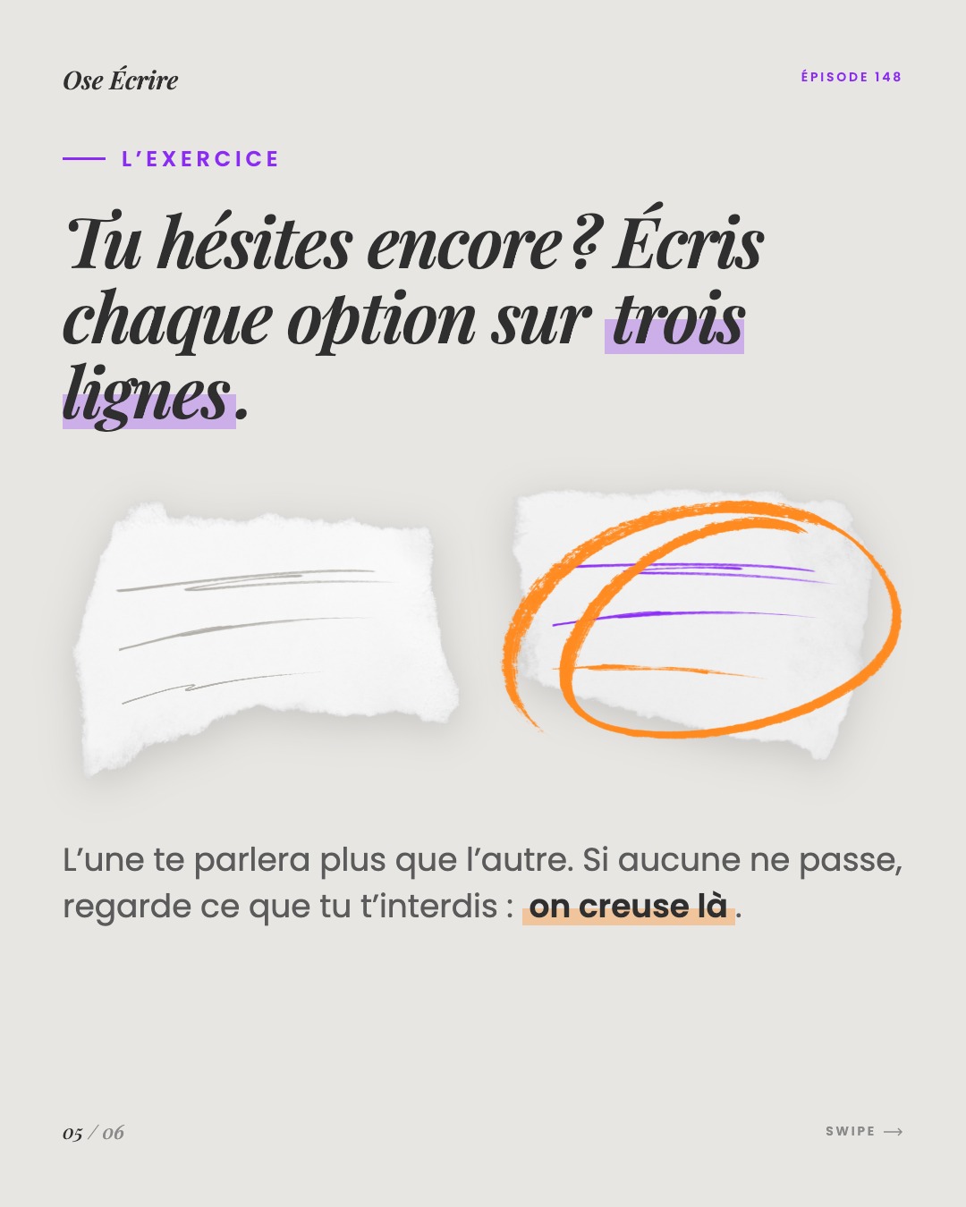 Slide 5 du carousel de l'épisode 148