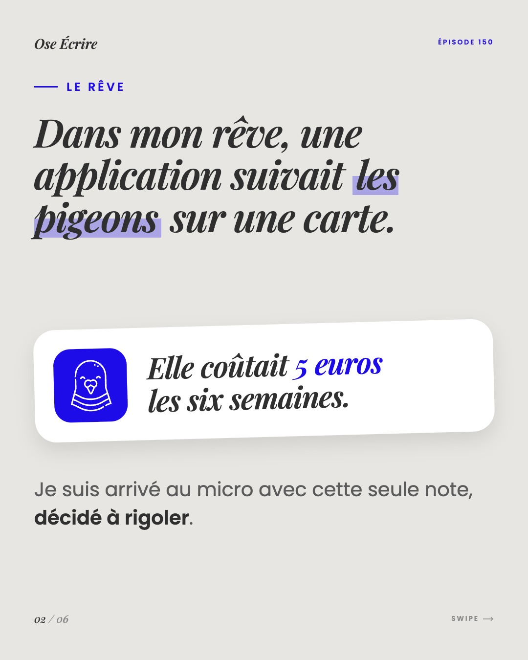 Slide 2 du carousel de l'épisode 150