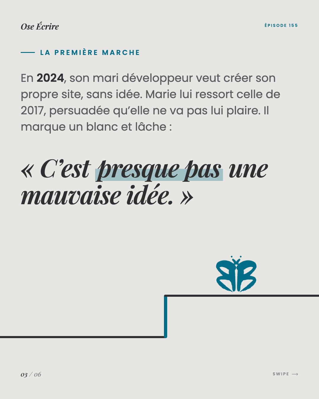 Slide 3 du carousel de l'épisode 155