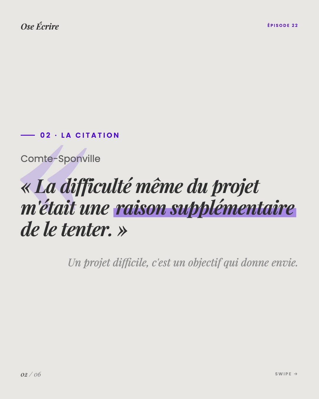 Slide 2 du carousel de l'épisode 22