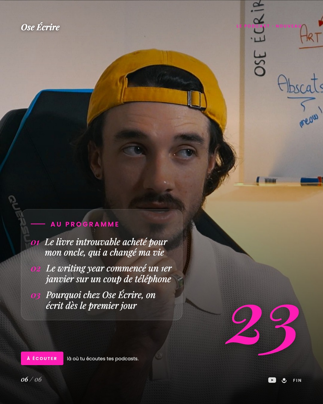 Slide 6 du carousel de l'épisode 23