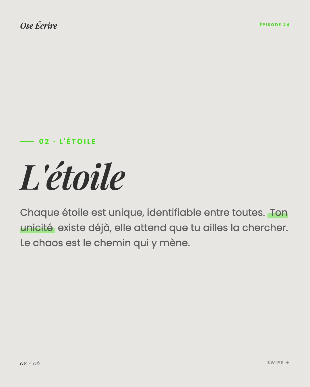 Slide 2 du carousel de l'épisode 24
