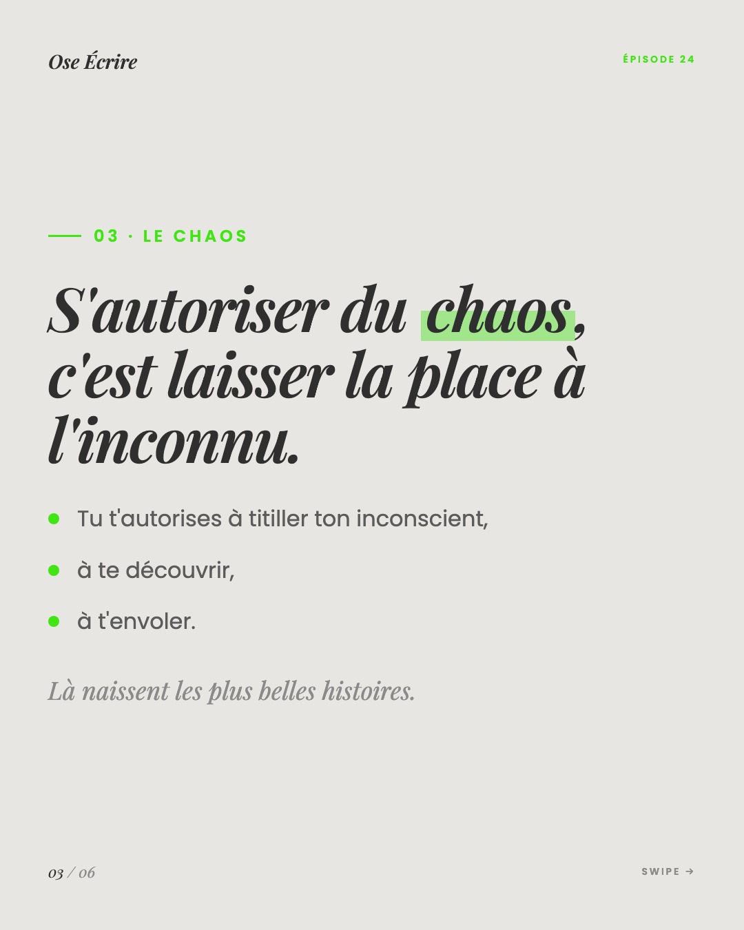 Slide 3 du carousel de l'épisode 24