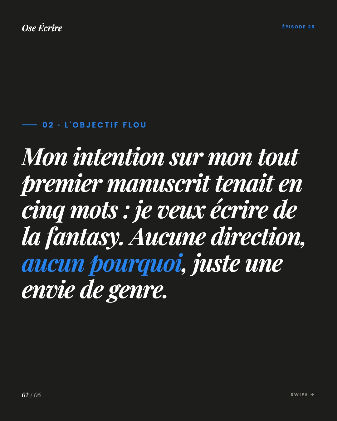 Slide 2 du carousel de l'épisode 26