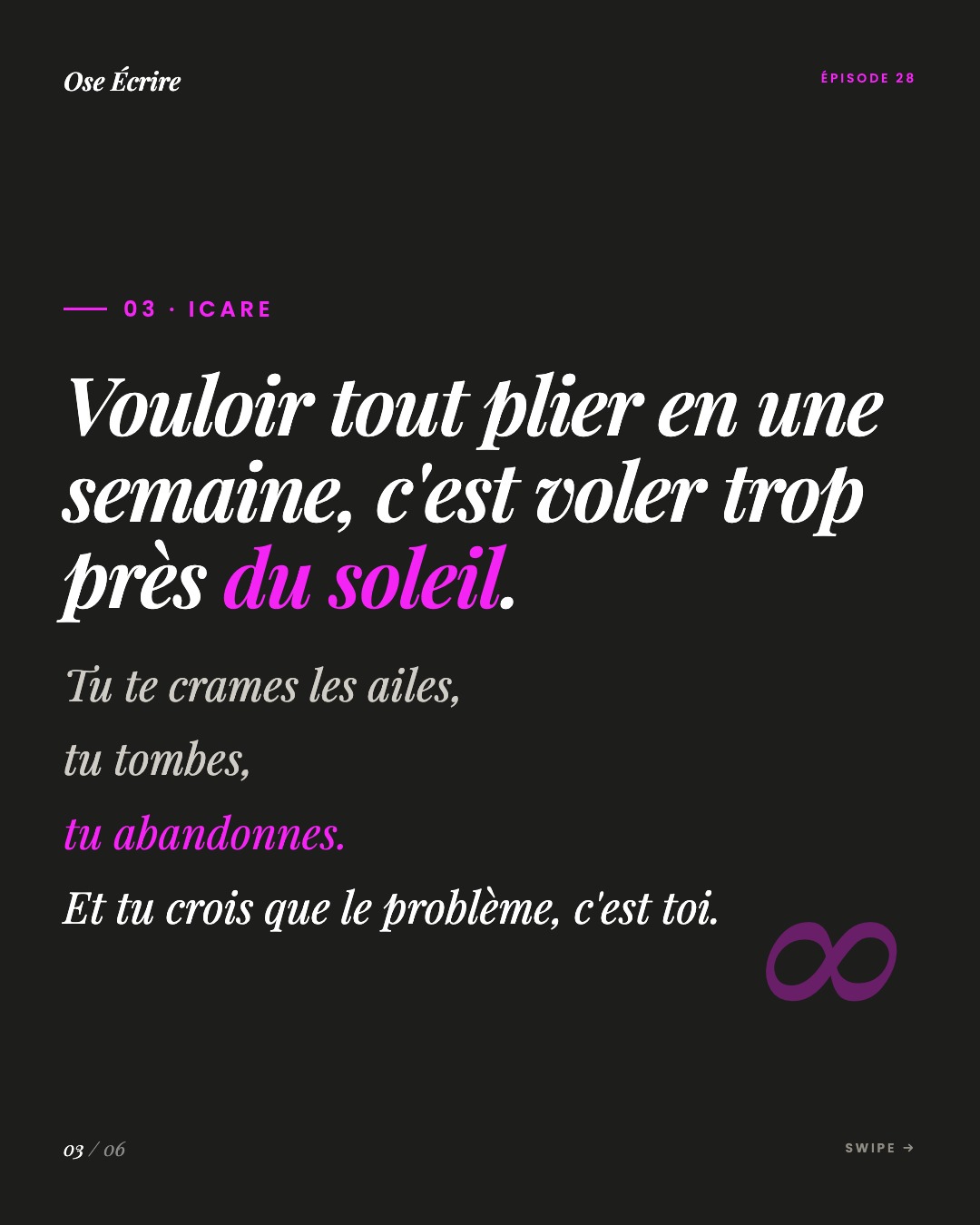 Slide 3 du carousel de l'épisode 28
