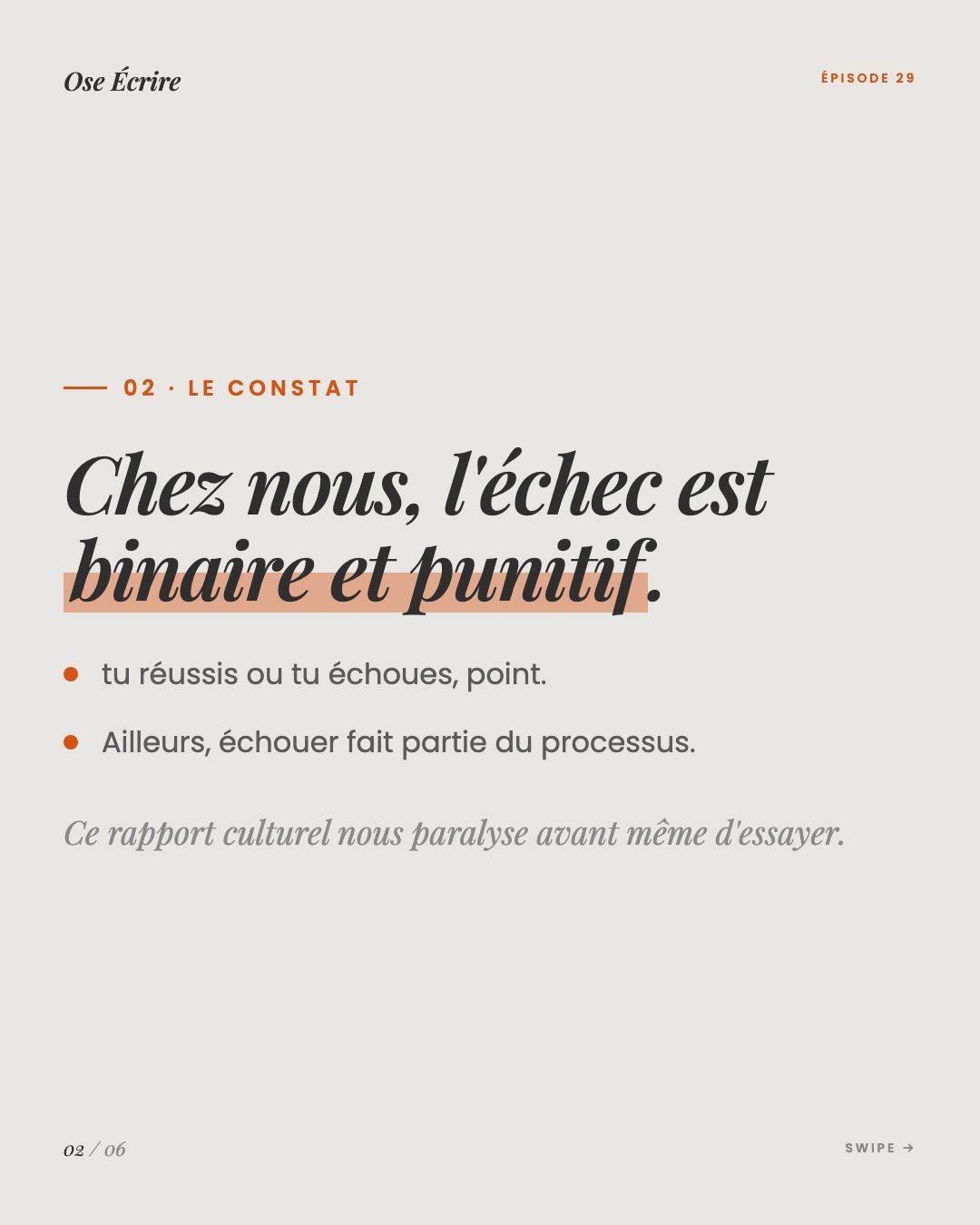 Slide 2 du carousel de l'épisode 29