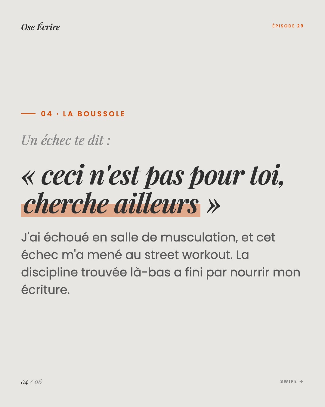 Slide 4 du carousel de l'épisode 29