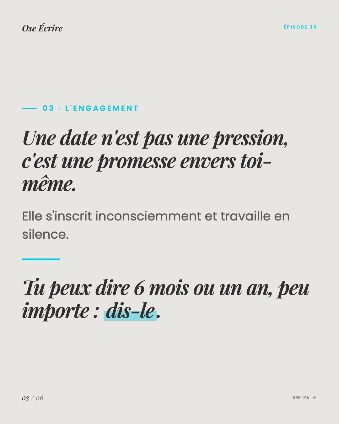 Slide 3 du carousel de l'épisode 30