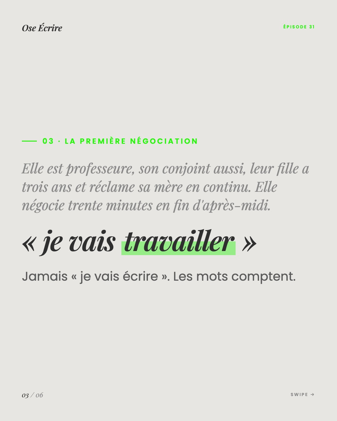 Slide 3 du carousel de l'épisode 31