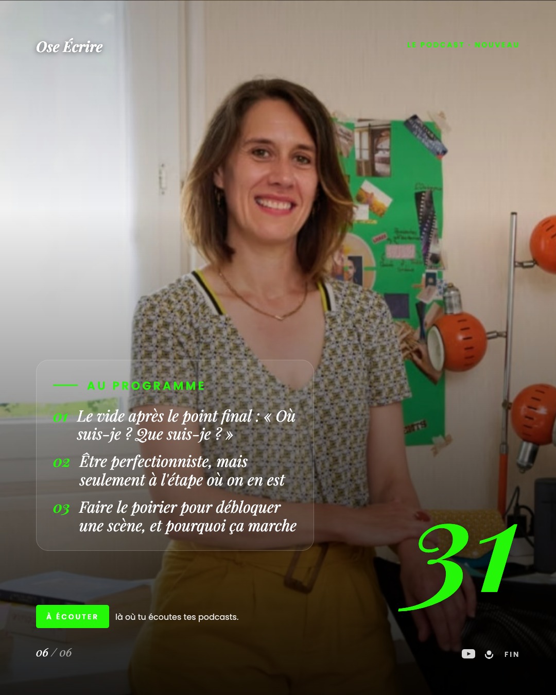 Slide 6 du carousel de l'épisode 31