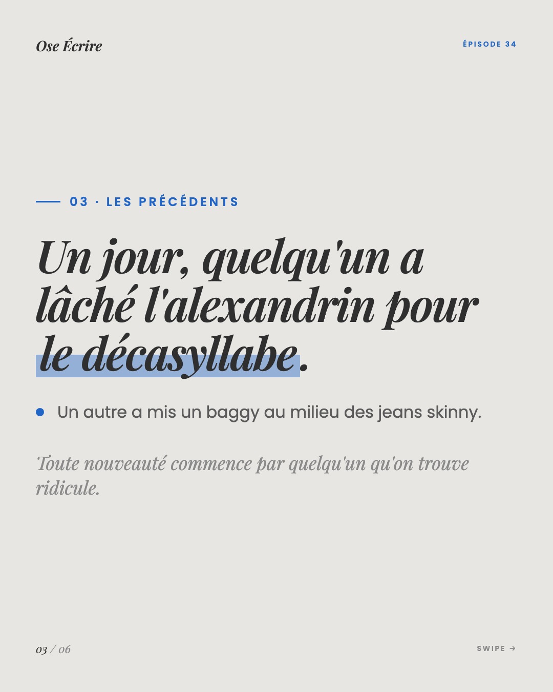Slide 3 du carousel de l'épisode 34
