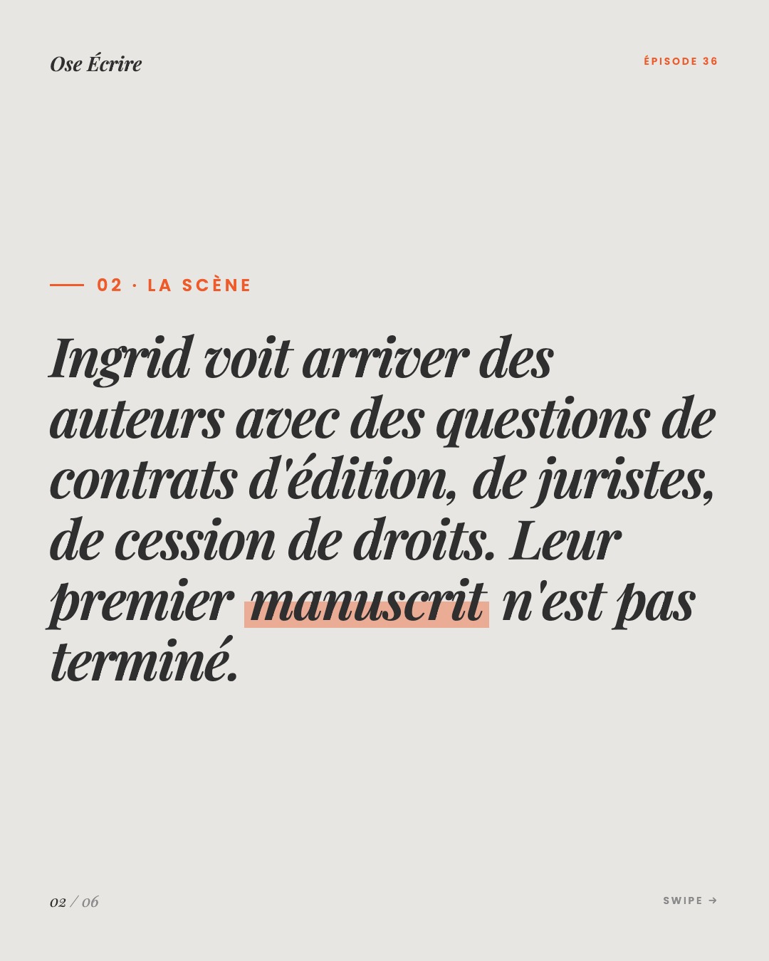 Slide 2 du carousel de l'épisode 36