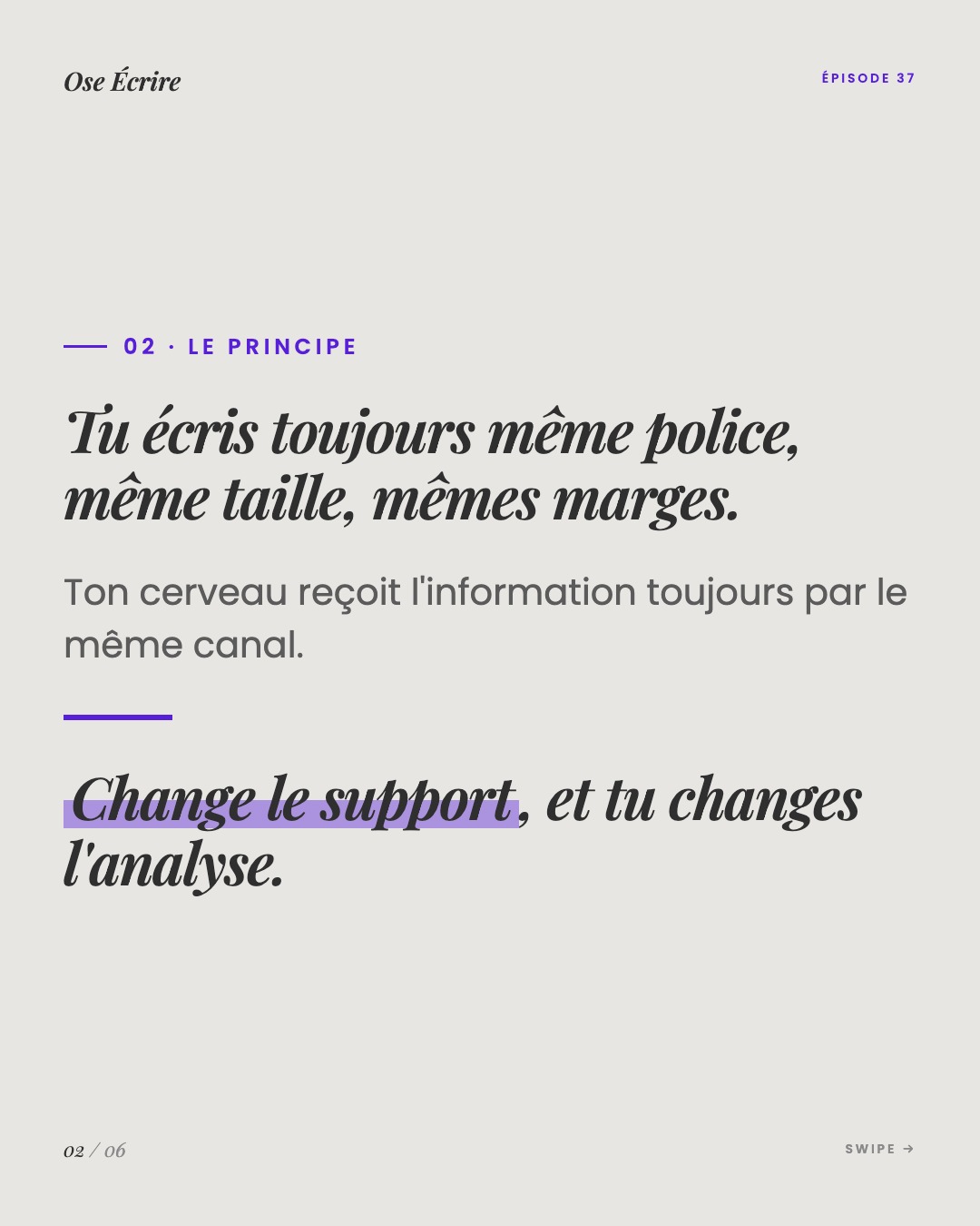 Slide 2 du carousel de l'épisode 37