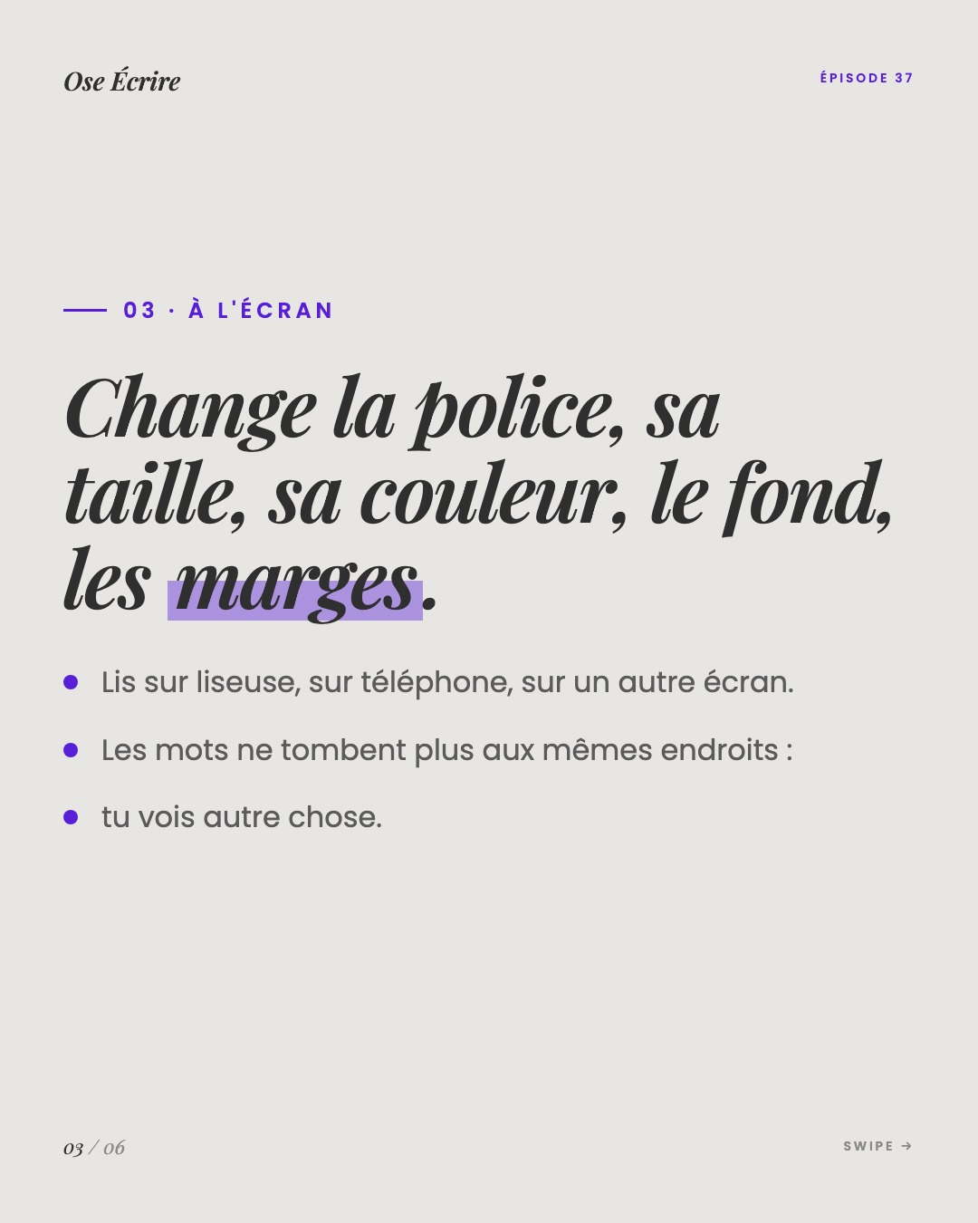 Slide 3 du carousel de l'épisode 37