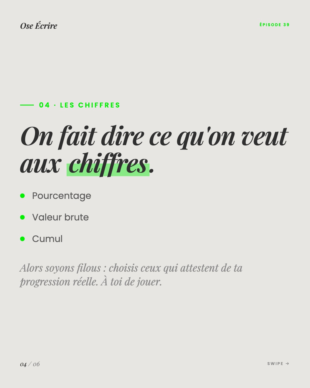 Slide 4 du carousel de l'épisode 39