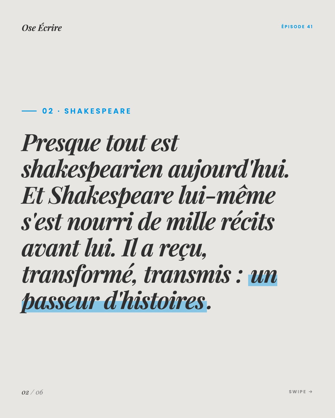 Slide 2 du carousel de l'épisode 41
