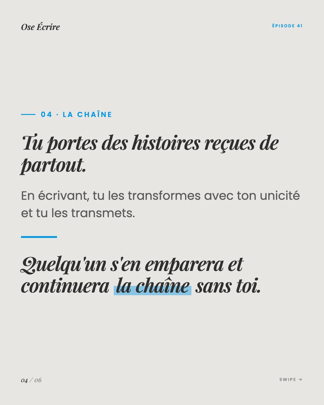 Slide 4 du carousel de l'épisode 41