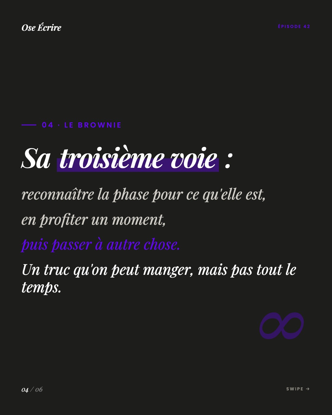 Slide 4 du carousel de l'épisode 42
